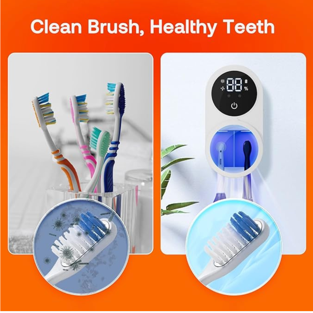 SterilBrush™ – The Ultimate UV Toothbrush Sanitizer