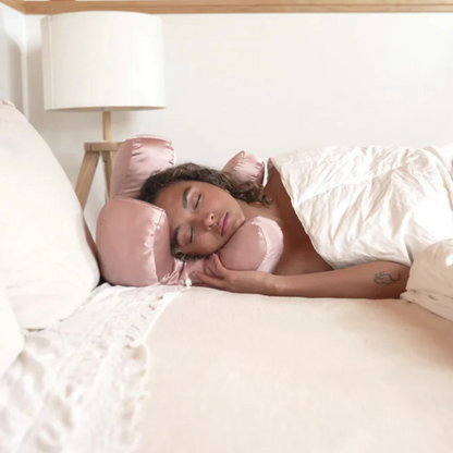 FlawlessSleep™ Face Pillow + FREE White Satin Pillowcase